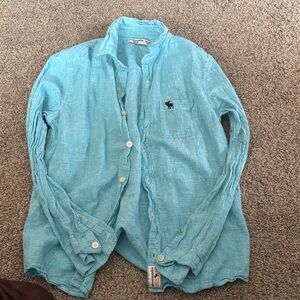 Abercrombie Kids Blue Button Down Shirt